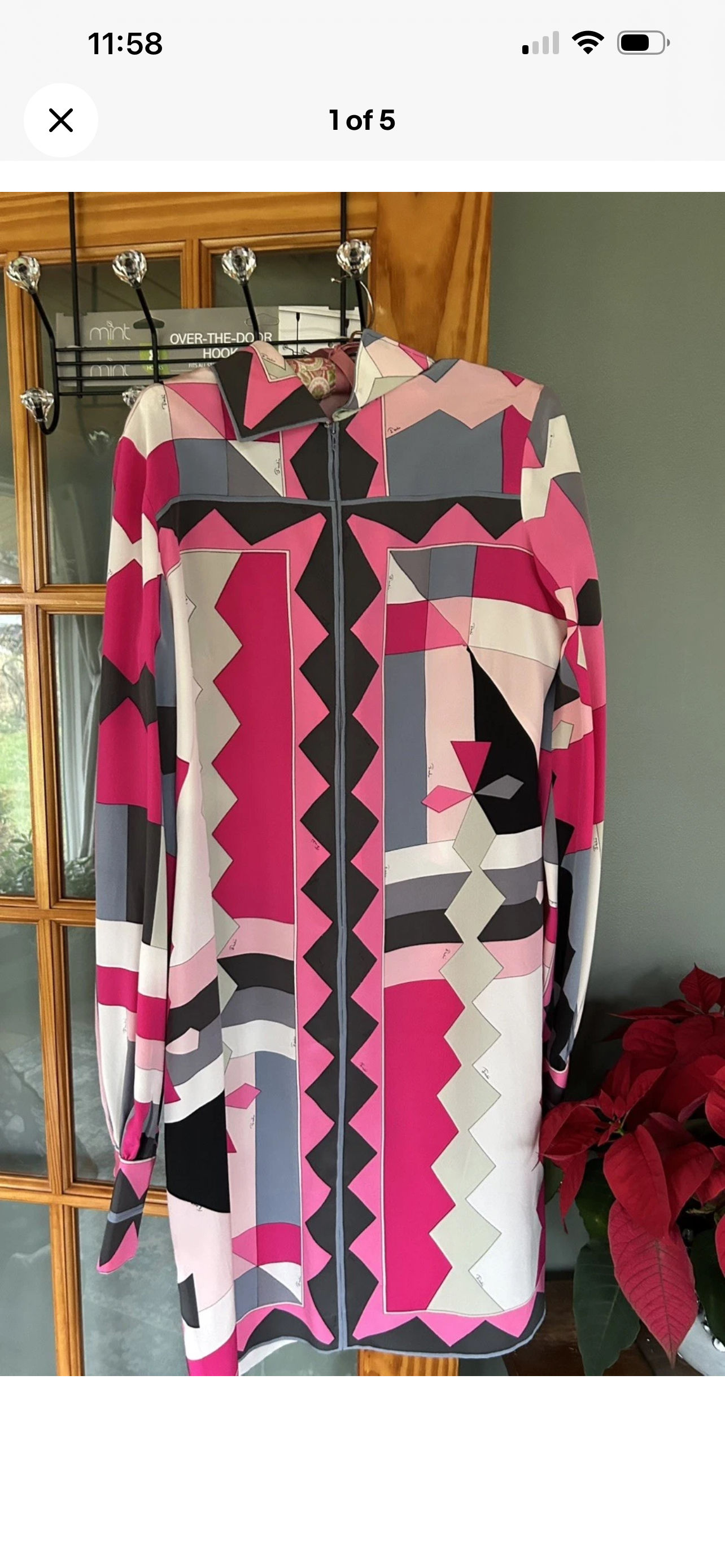 Vintage Emilio Pucci 14/8 Silk Dress