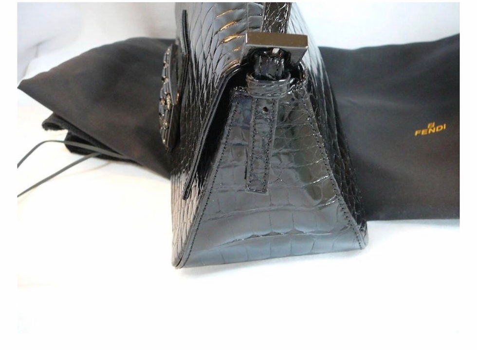 Thumbnail: Fendi Mini Mama Alligator Bag SOLD 