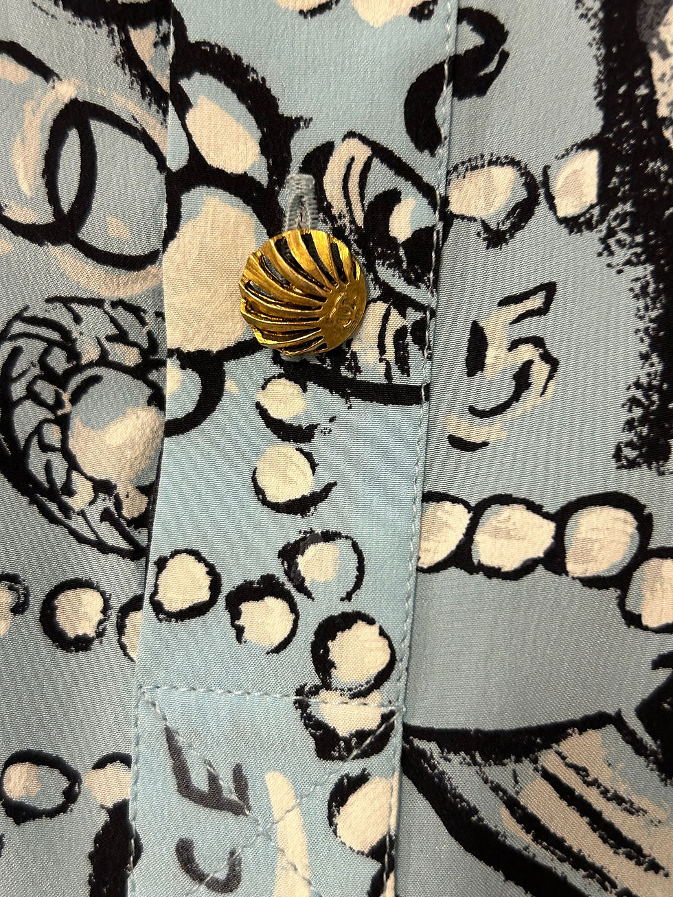 Thumbnail: Vintage Chanel FR 40 Blouse 