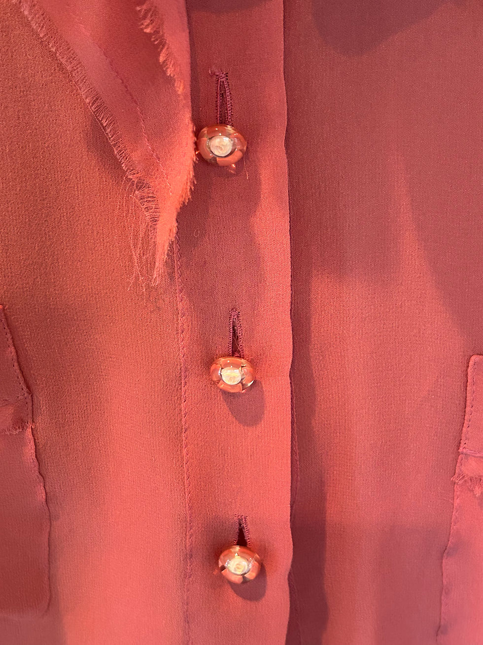 Thumbnail: Vintage Chanel FR 40 Blouse NWOT