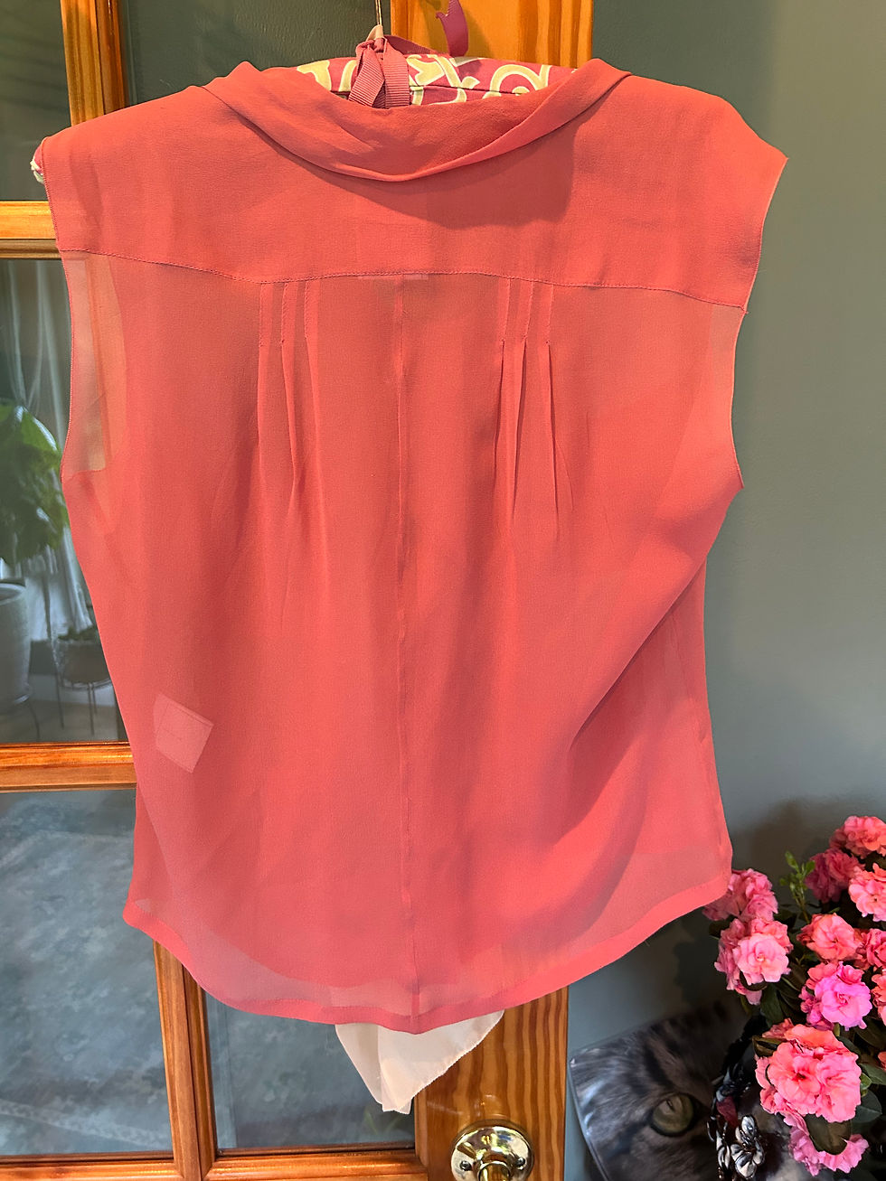 Thumbnail: Vintage Chanel FR 40 Blouse NWOT