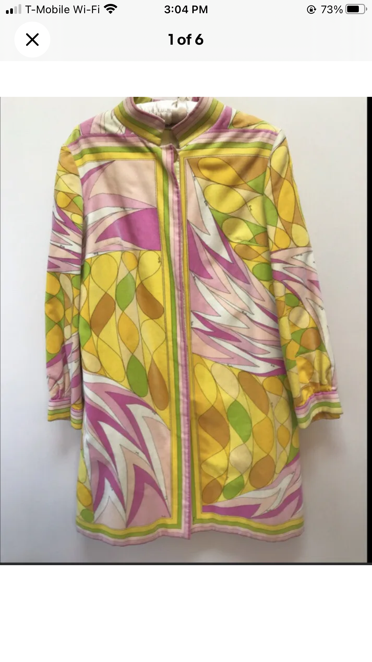 Vintage Emilio Pucci Velvet Coat SOLD