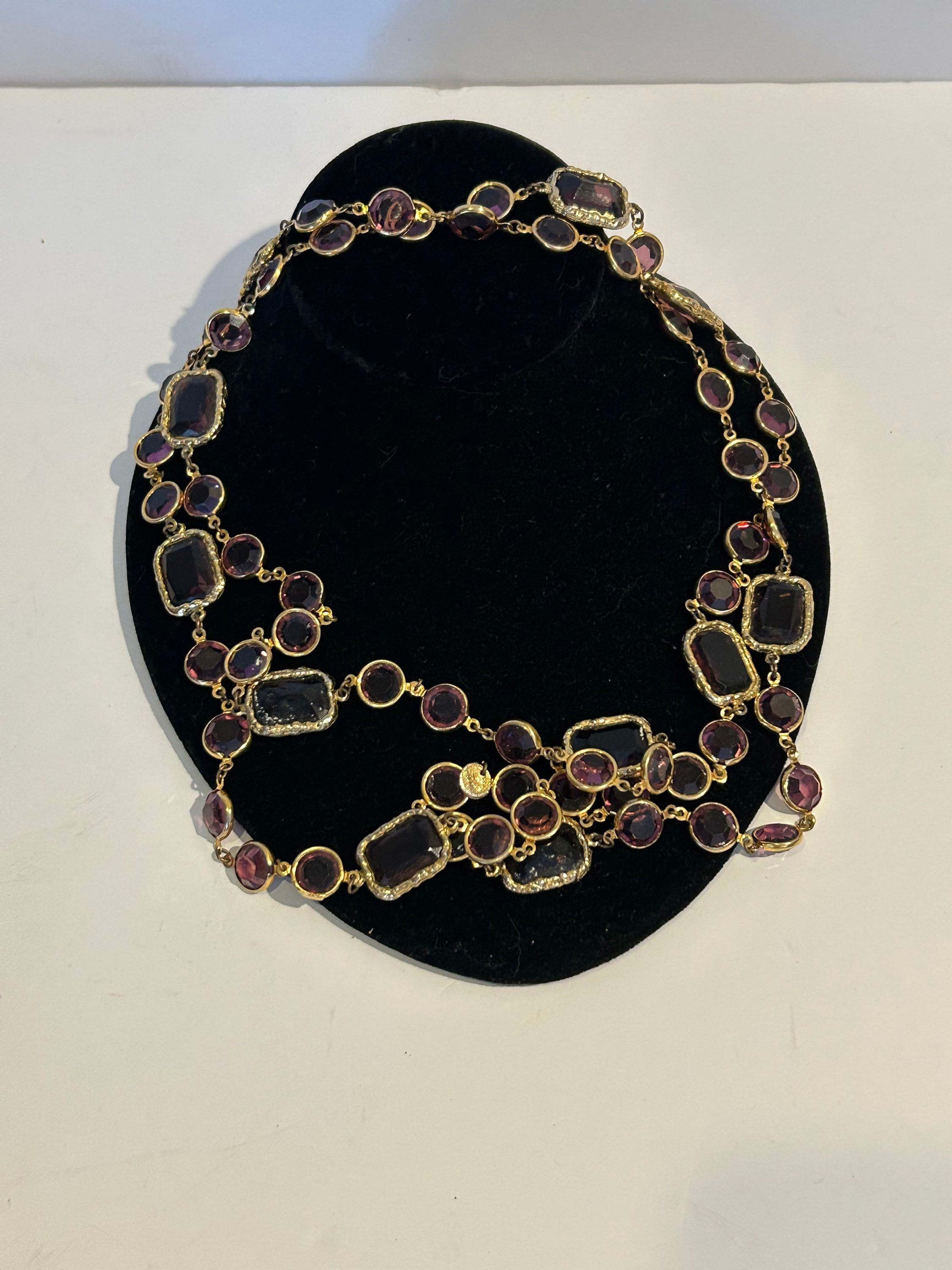 Rare Vintage Chanel. Chicklet Necklace