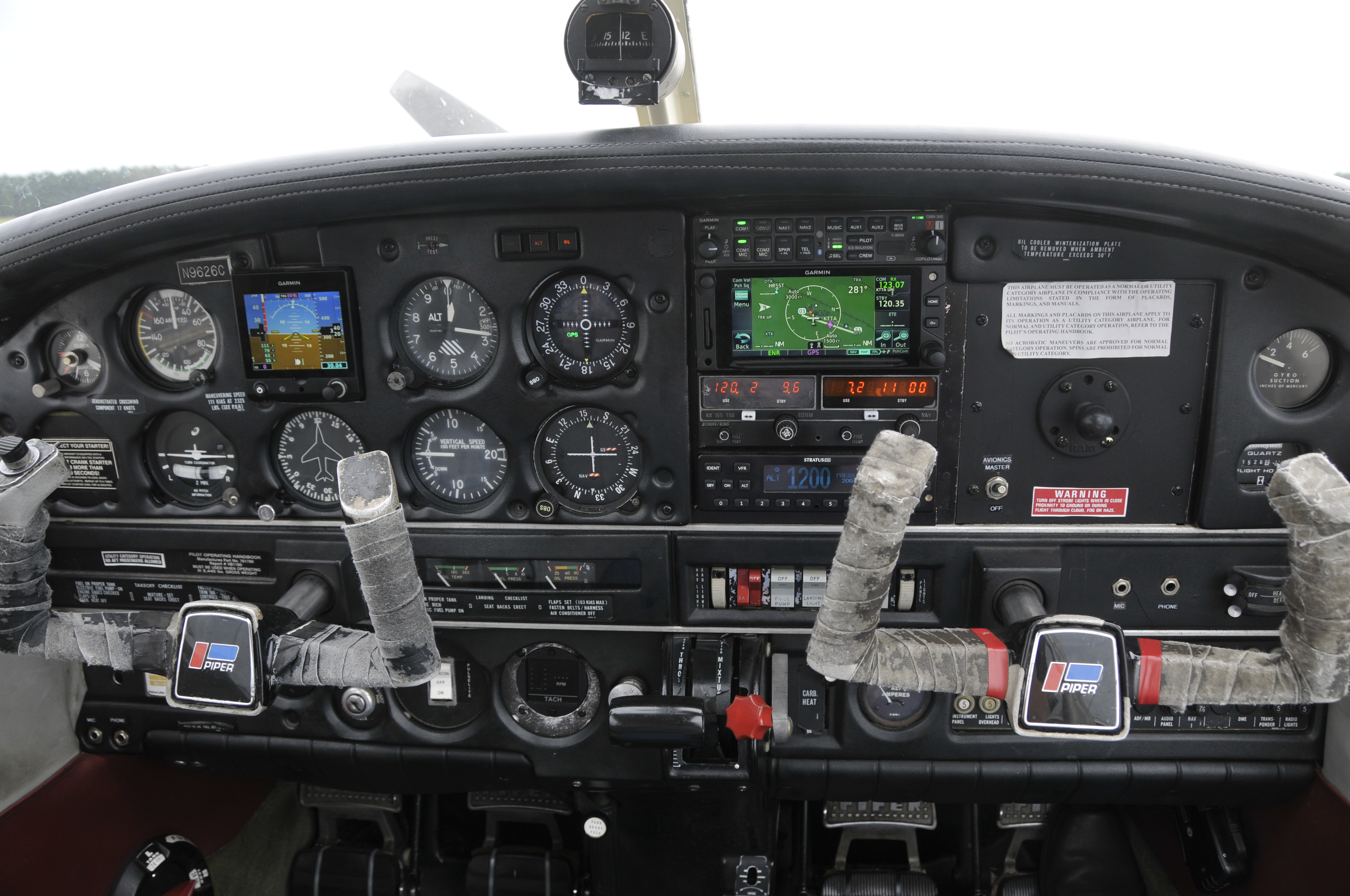 Piper Warrior II N9626C — source photo 2