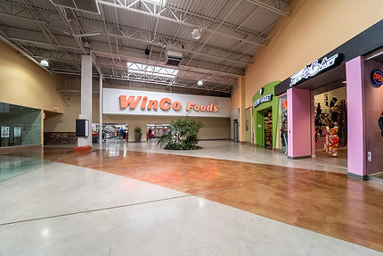 Inside photo of Country Club Plaza Winco entrance