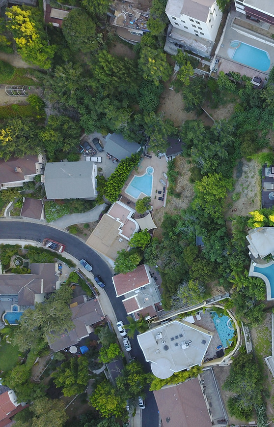 Aerial View of a Suburb