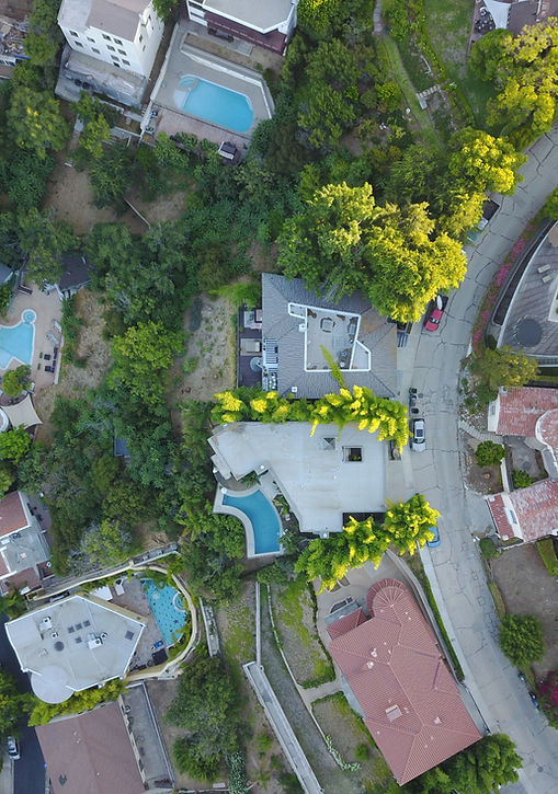 Aerial View of a Suburb