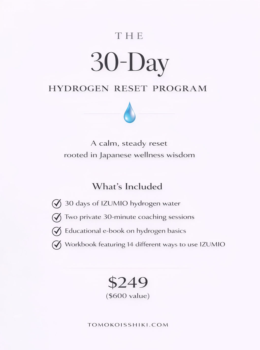 30-Day Hydrogen Reset Program