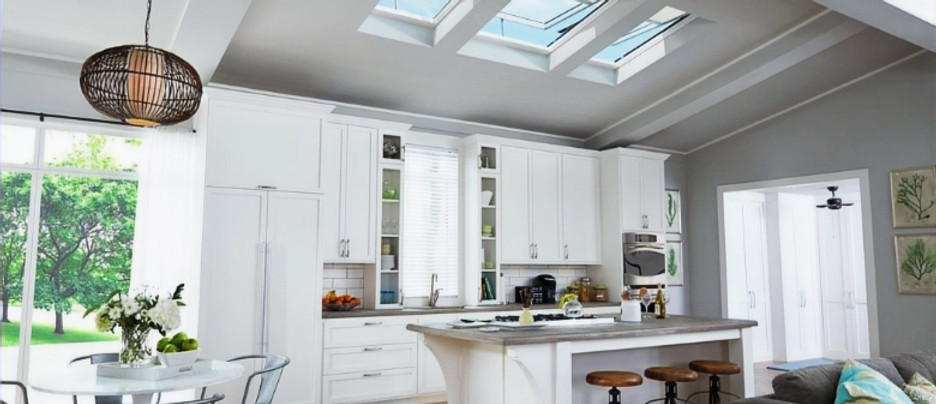 Add a skylight to your Port Perry family room for an effortless way to let in sunlight, creating a vibrant and inviting atmosphere