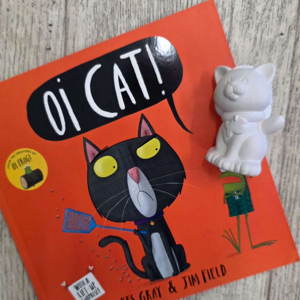 Tots, Pots & Tales - Oi Cat