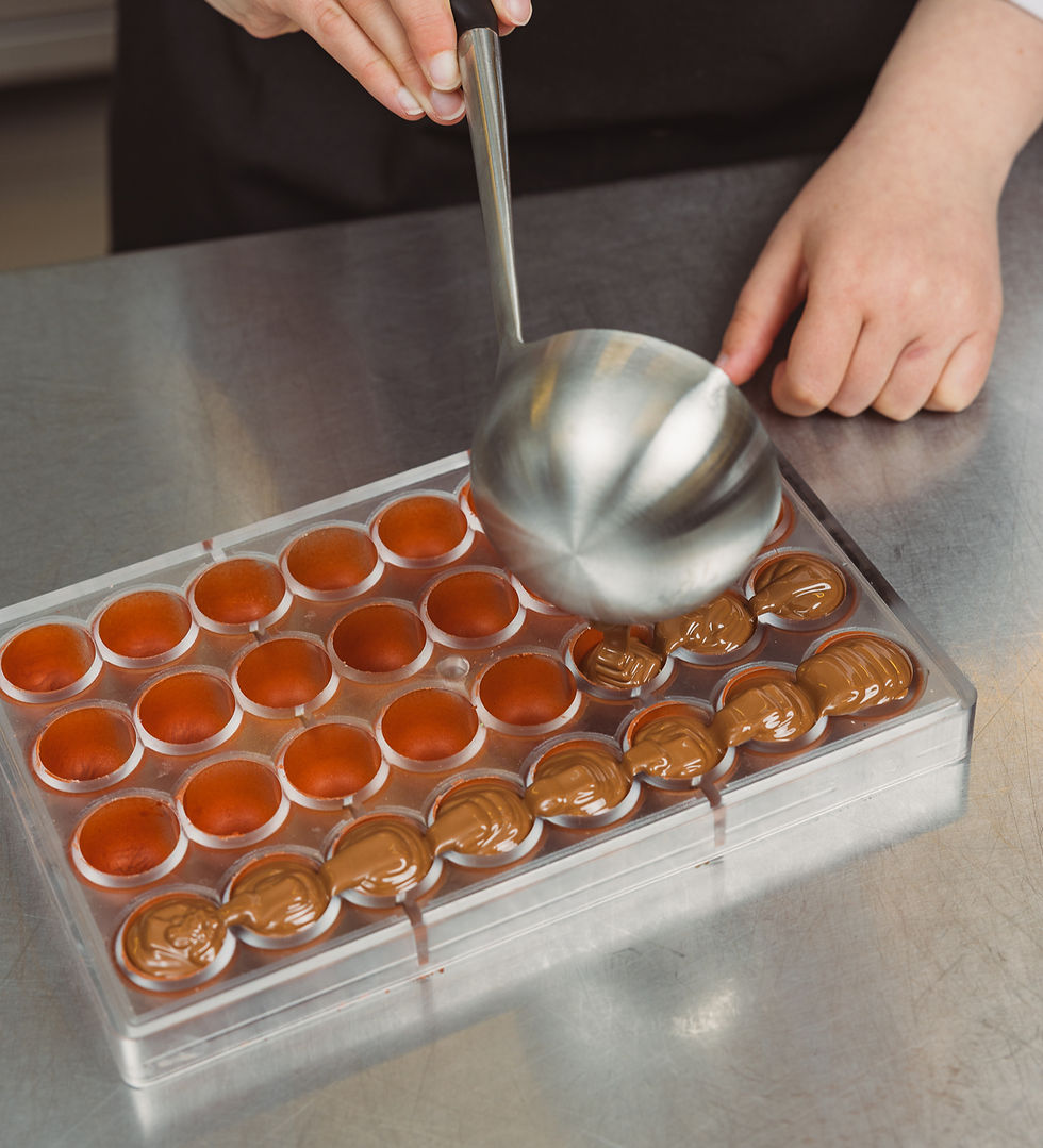 Testworkshop Pralines maken (met fotograaf) (2 FOR 1!)