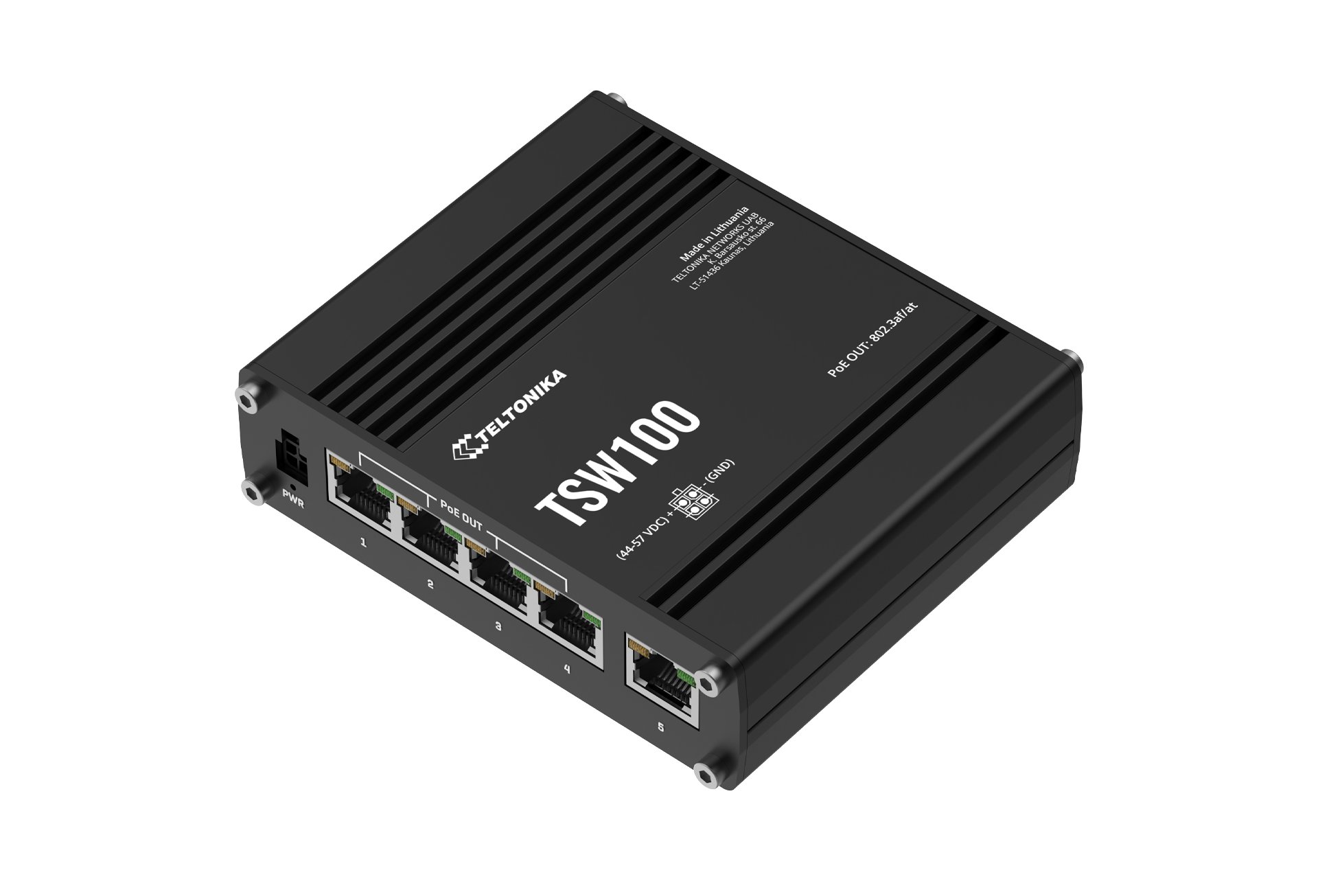 Teltonika TSW100 PoE+ Switch