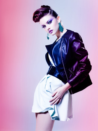 High fashion model