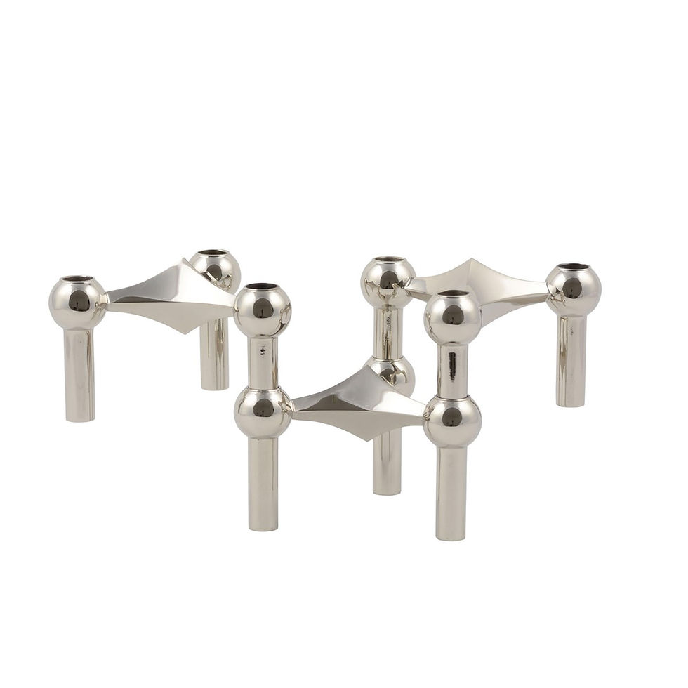 Miniature : BOUGEOIR STOFF NAGEL - LOT DE 3