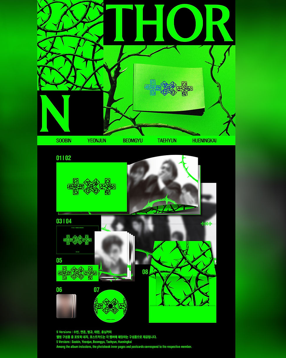 Thumbnail: TXT-7TH YEAR: A MOMENT OF STILLNESS IN THE THORNS | Thorn 5 Verions