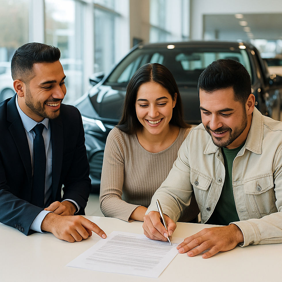 cuando financias un carro, no solo pagas el precio del vehículo, ¡también pagas INTERESES!