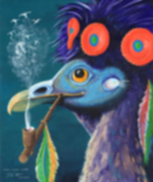 High Flying Birds - Original Phil Capon Painting
