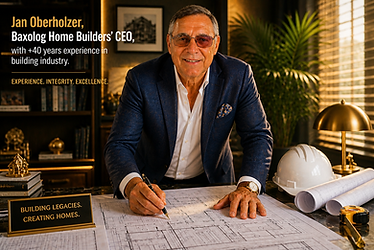 Baxolog Home Builders' CEO Jan Oberholzer