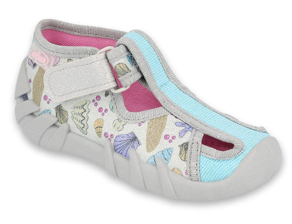 Thumbnail: Buty Dziewczęce / Girls Slippers (190P098)