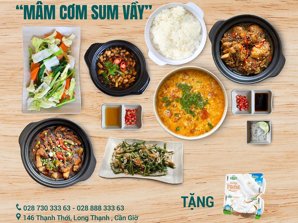 Combo Mâm cơm sum vầy - Gói trọn yêu thương trong từng món ăn