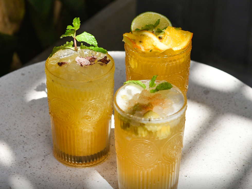 Trà trái cây nhiệt đới, trà đào và trà ổi hồng là 3 loại trà giải nhiệt phổ biến hiện nay