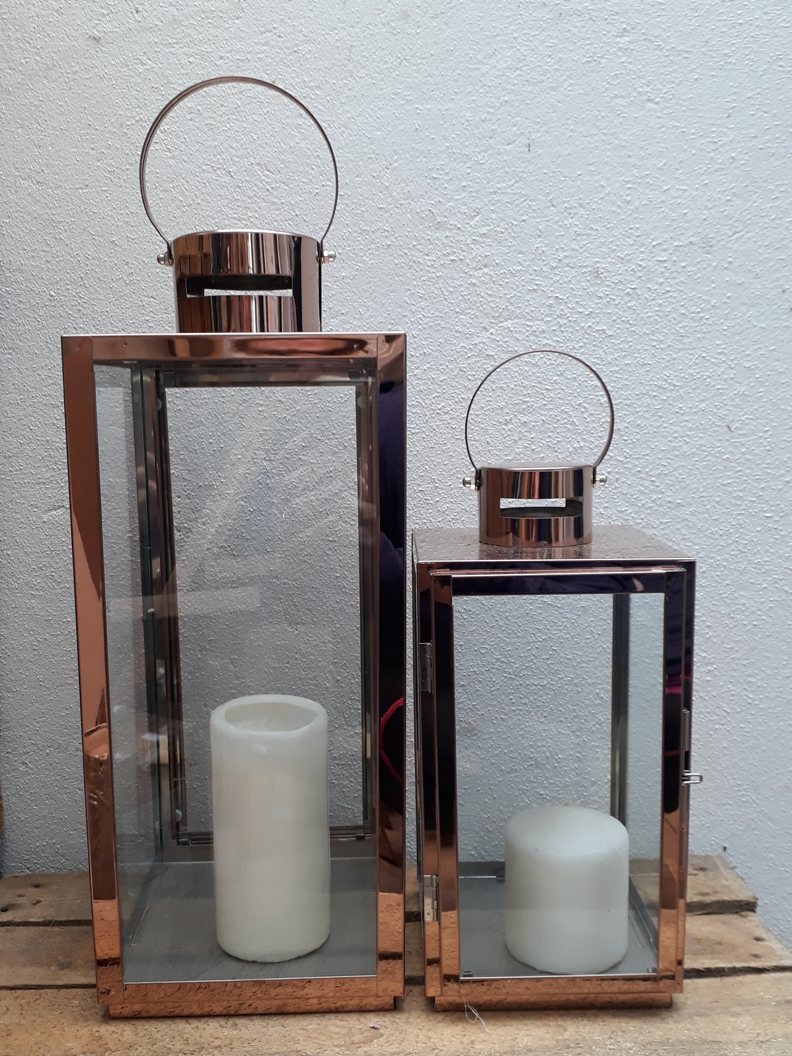 COPPER LANTERNS