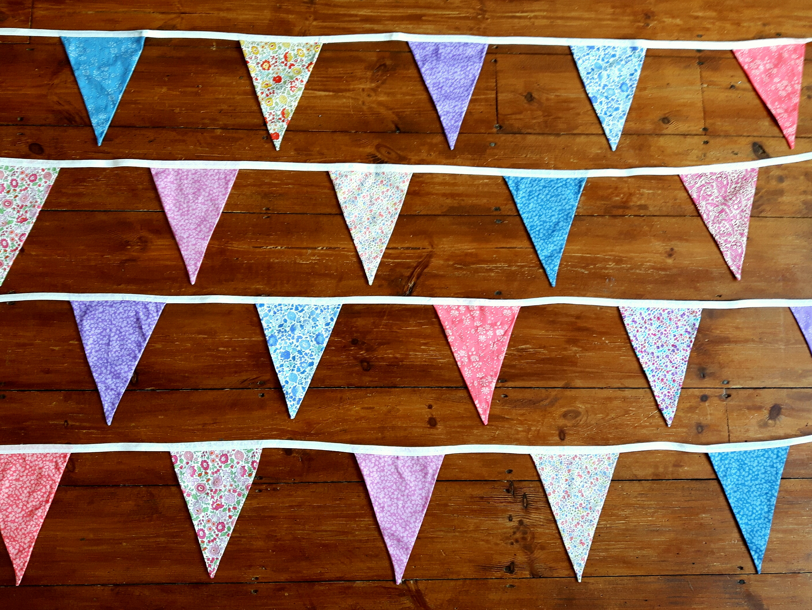 Liberty print bunting