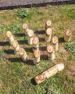 Rustic garden games