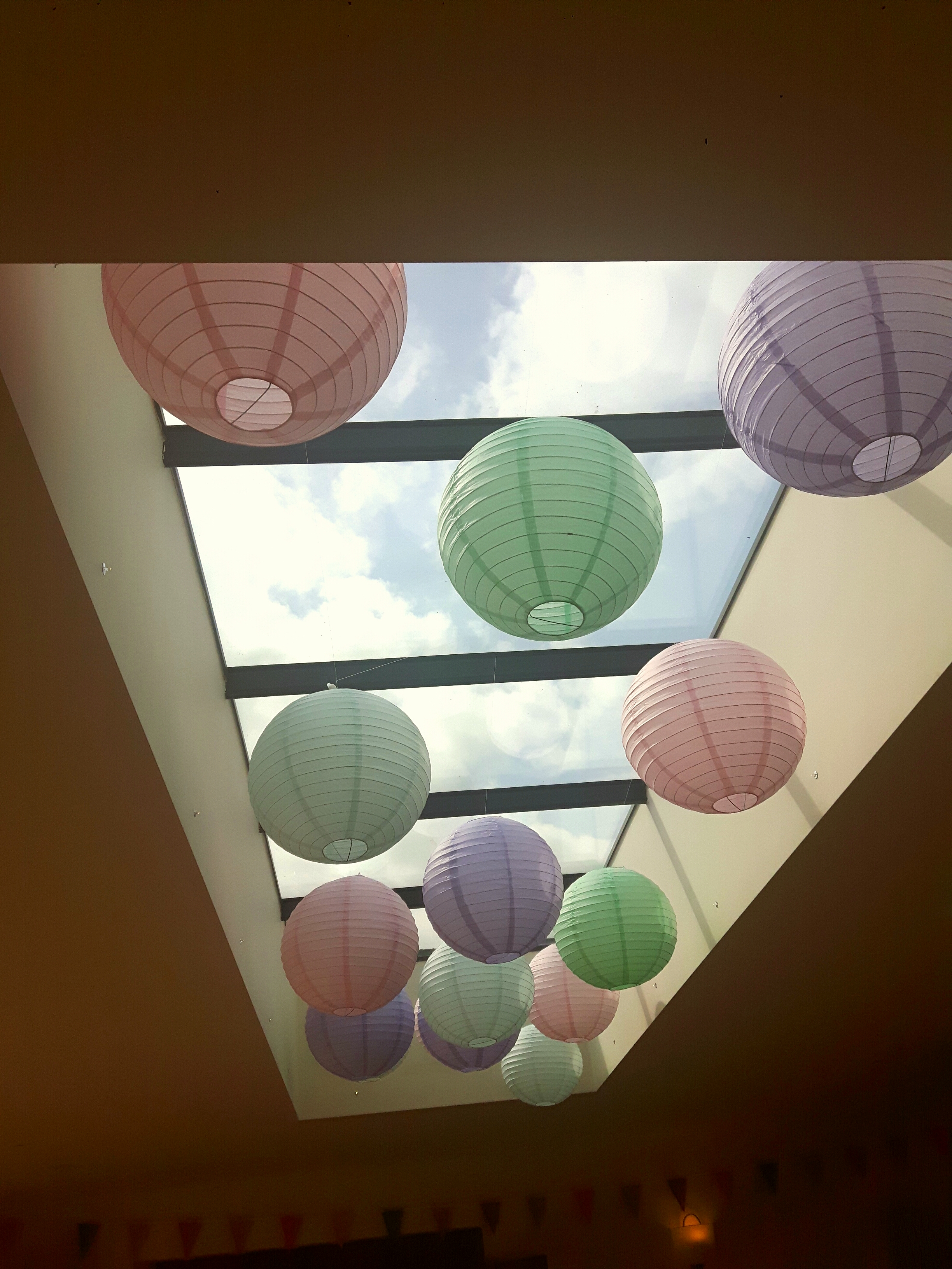 PASTEL PAPER LANTNERNS