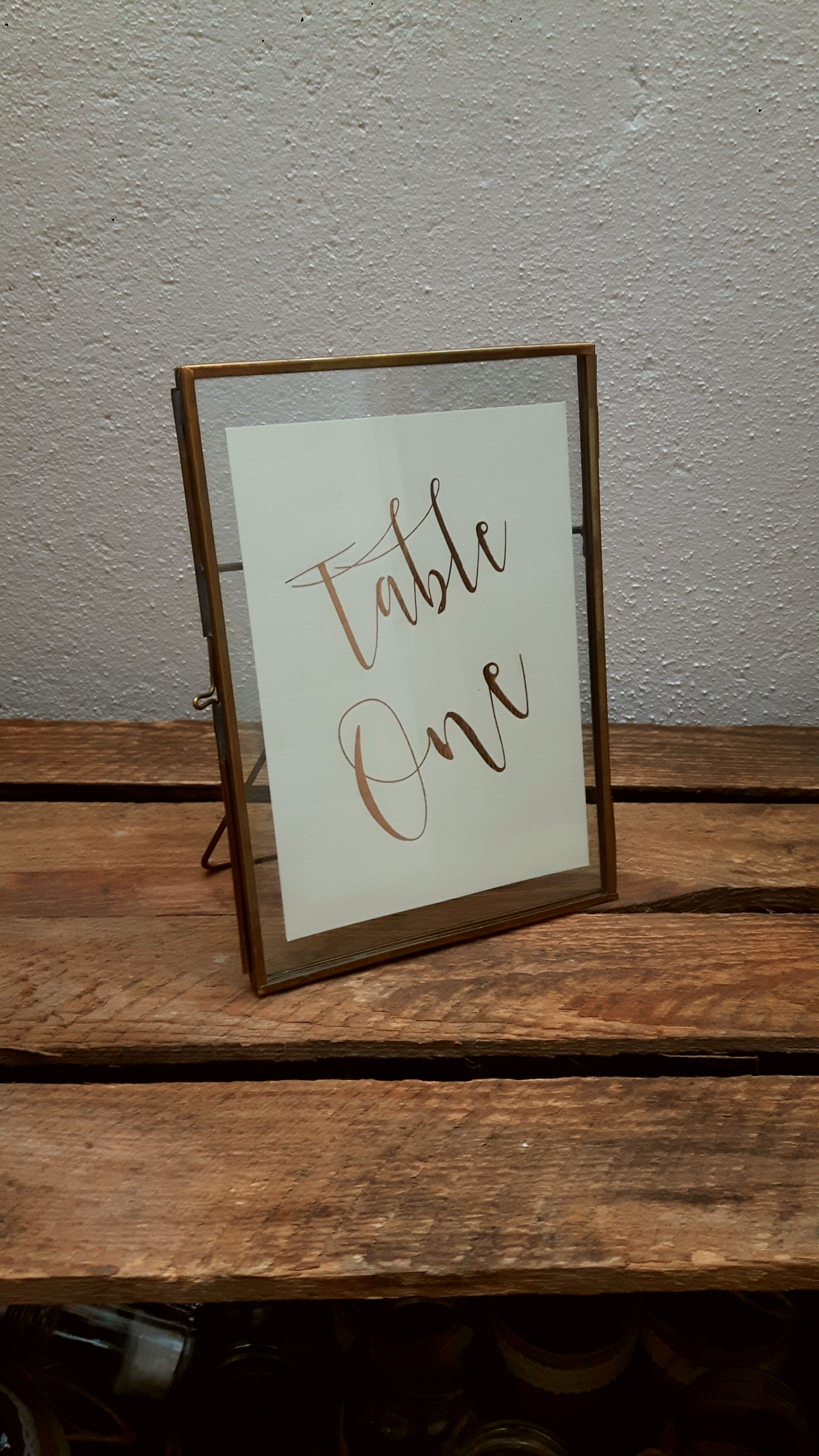 BRASS FRAME 7X5