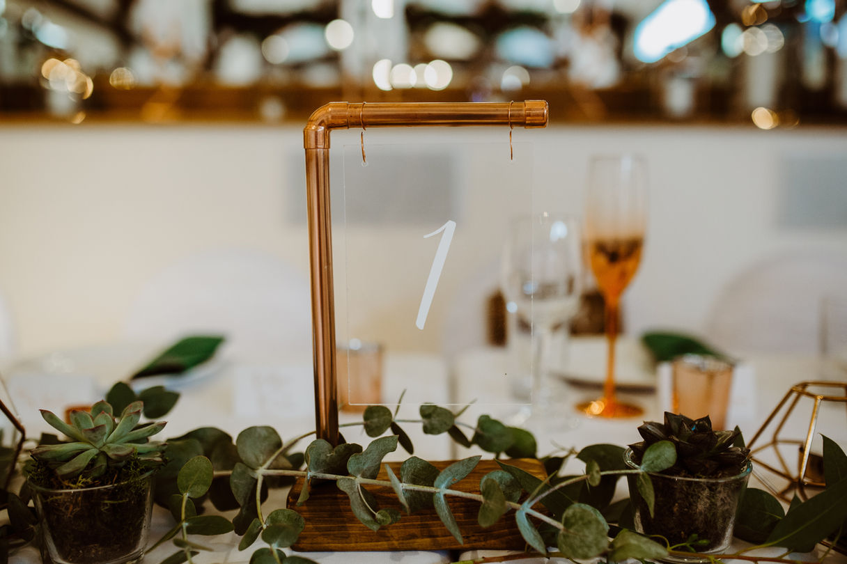 Copper table numbers 