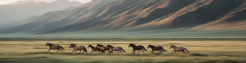 chevaux au galop