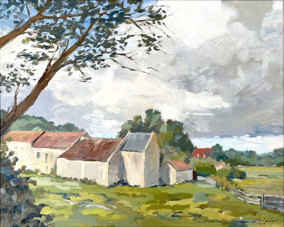 Farm near Bayeux, France