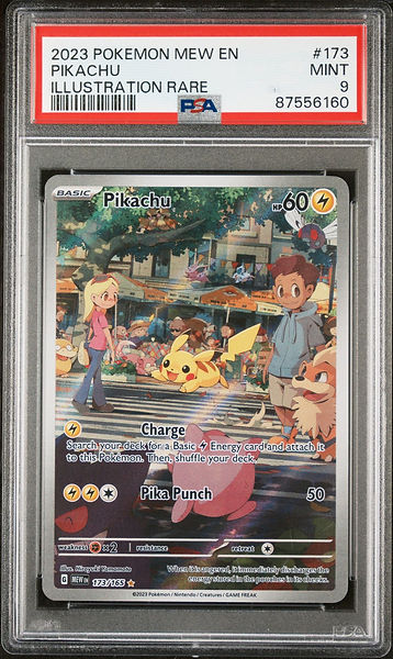 2023 Pokemon Mew EN-151 173 Pikachu Illustration Rare