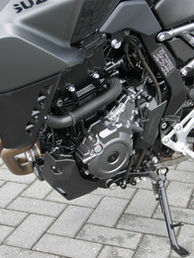 Suzuki GSX‑8S 2023 35 kW motorblok detailfoto