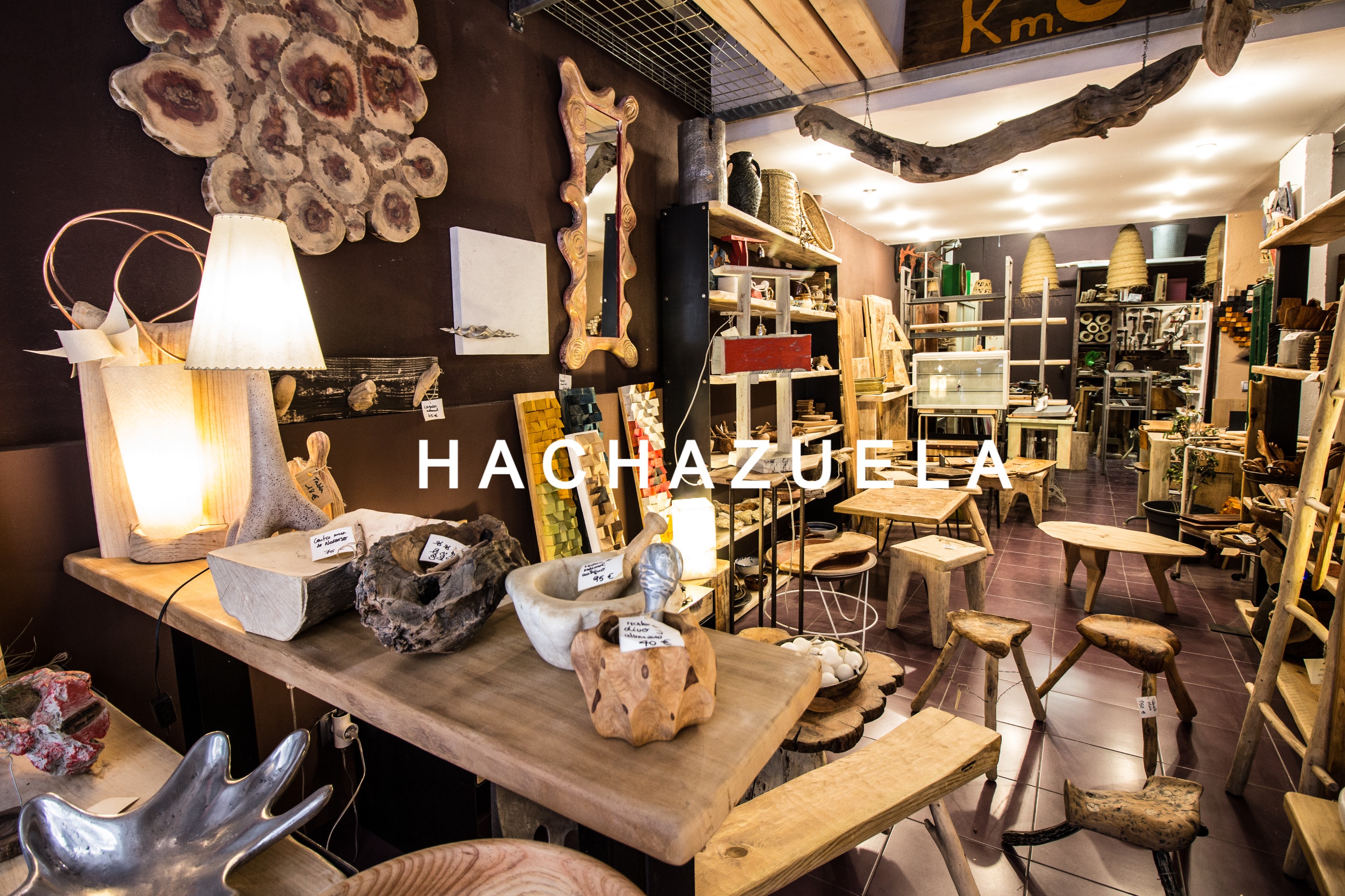 Hachazuela tarjeta regalo woodart