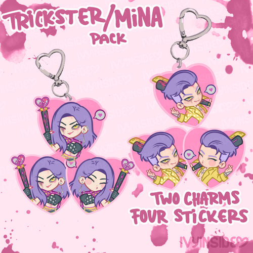 ♡ ﹋ Daylight ﹋ ♡様 リクエスト 3点 まとめ商品 Trickster Inspired Fanart - Death by Delight Keychain | DBD Horror