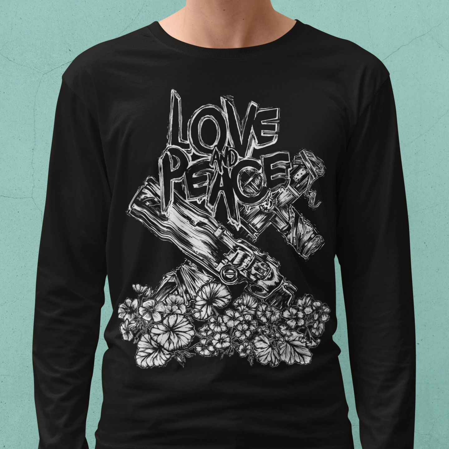 Trigrunge  - Trigun Long Sleeve Shirt