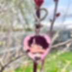 Thumbnail: Lin Ling Keychain | To Be Hero X Fanart | Epoxy Coated Charm + Stickers