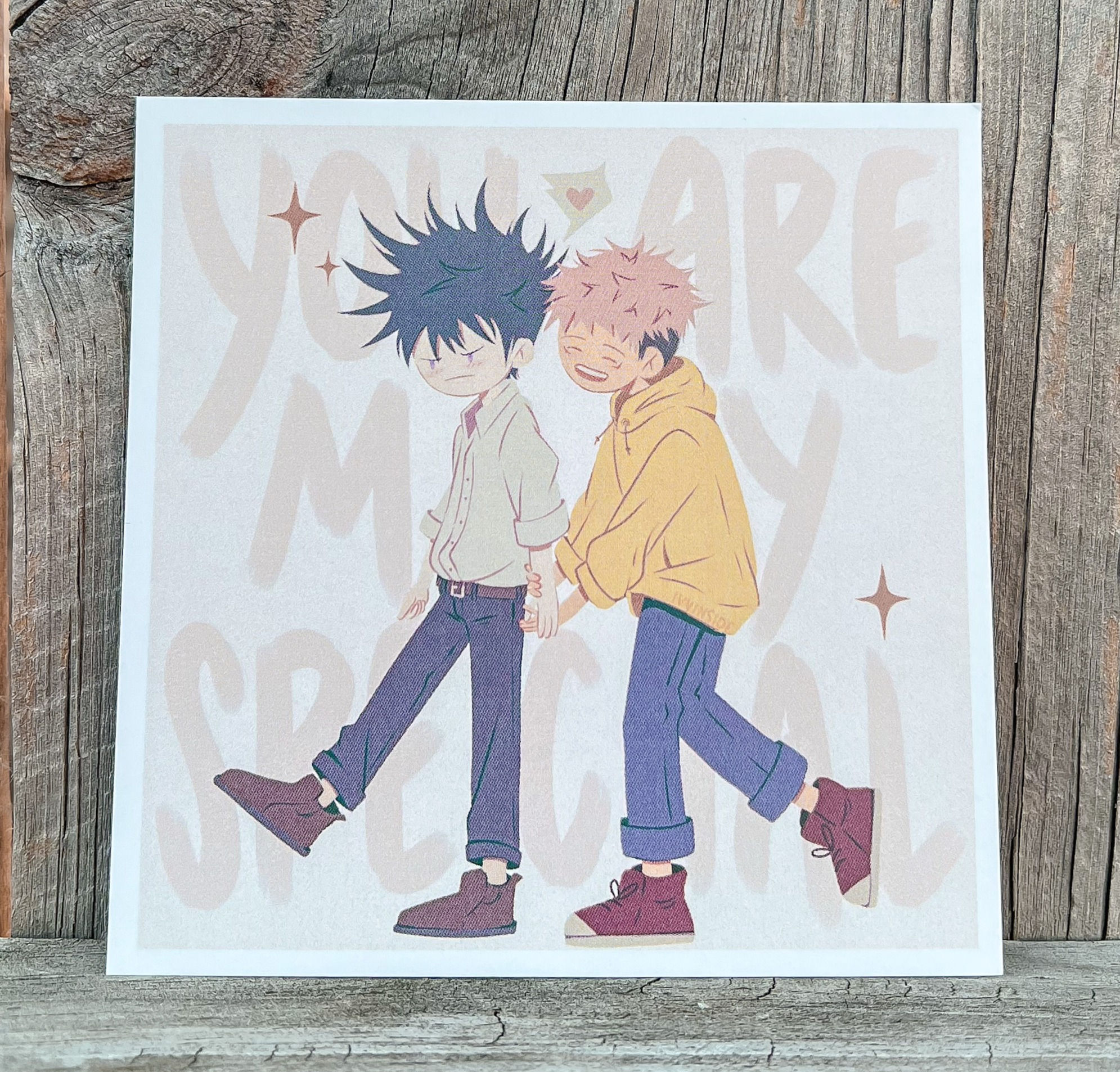 ItaFushi x Adventure Time - Mini Print