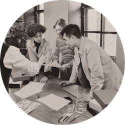 A picture of a Team applying theslooow.co methods