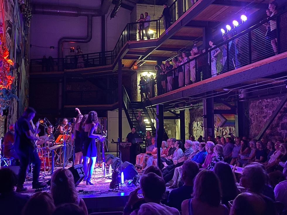 Theresa Thomason & the KC Sisters perform at the Live @AMP concert series. Photo courtesy of American Mural Project