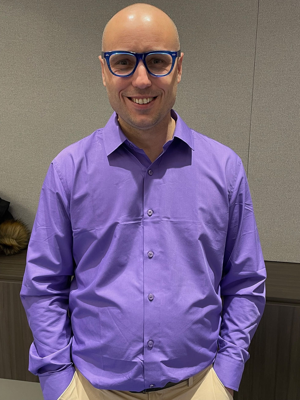Rocky Hill resident David McSergi was on hand to explain the various programs and services offered by the Hospital for Special Care in New Britain.