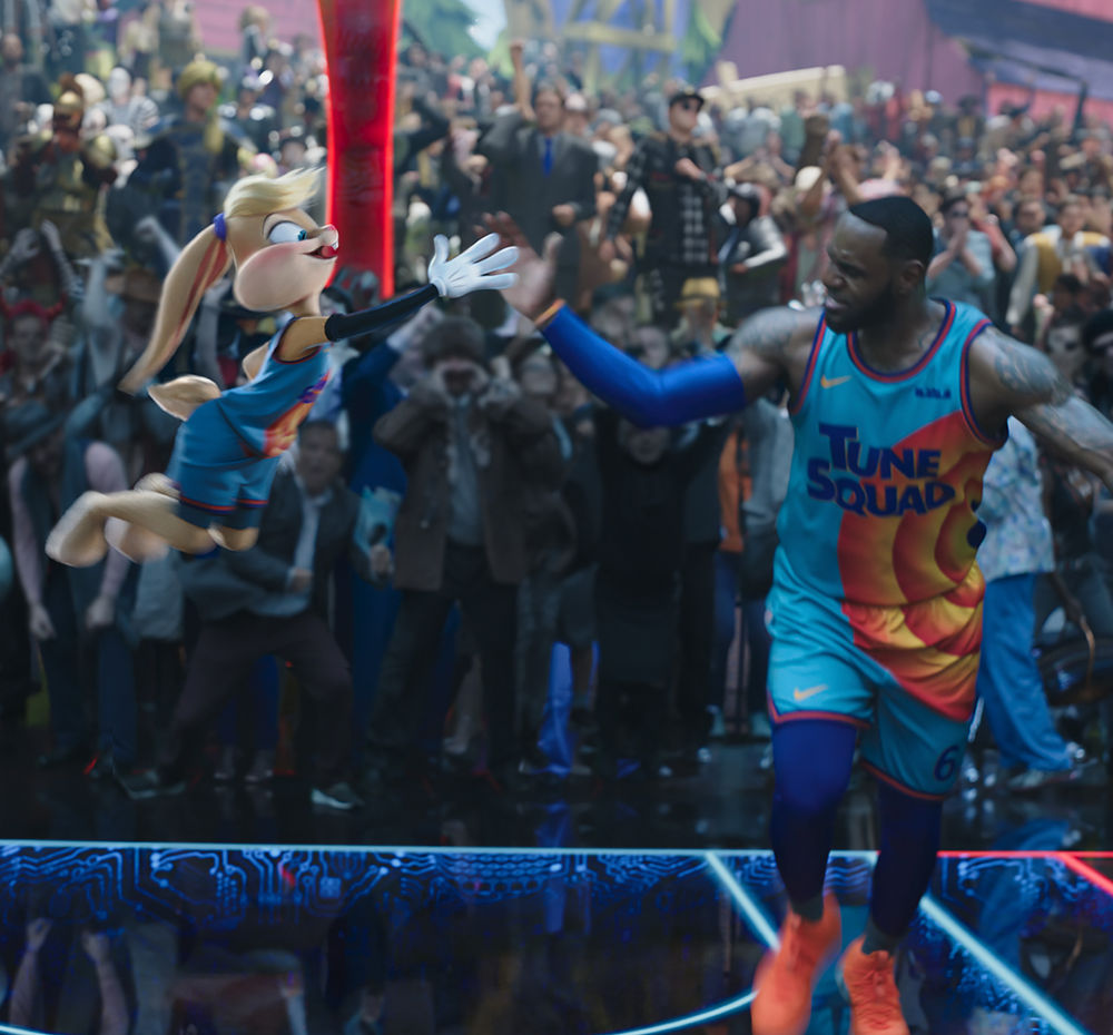 looney tunes movie lebron james