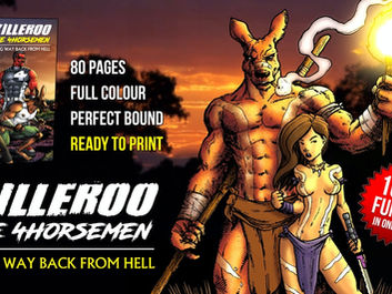 Kickstarter Spotlight: Killeroo / The 4Horsemen crossover