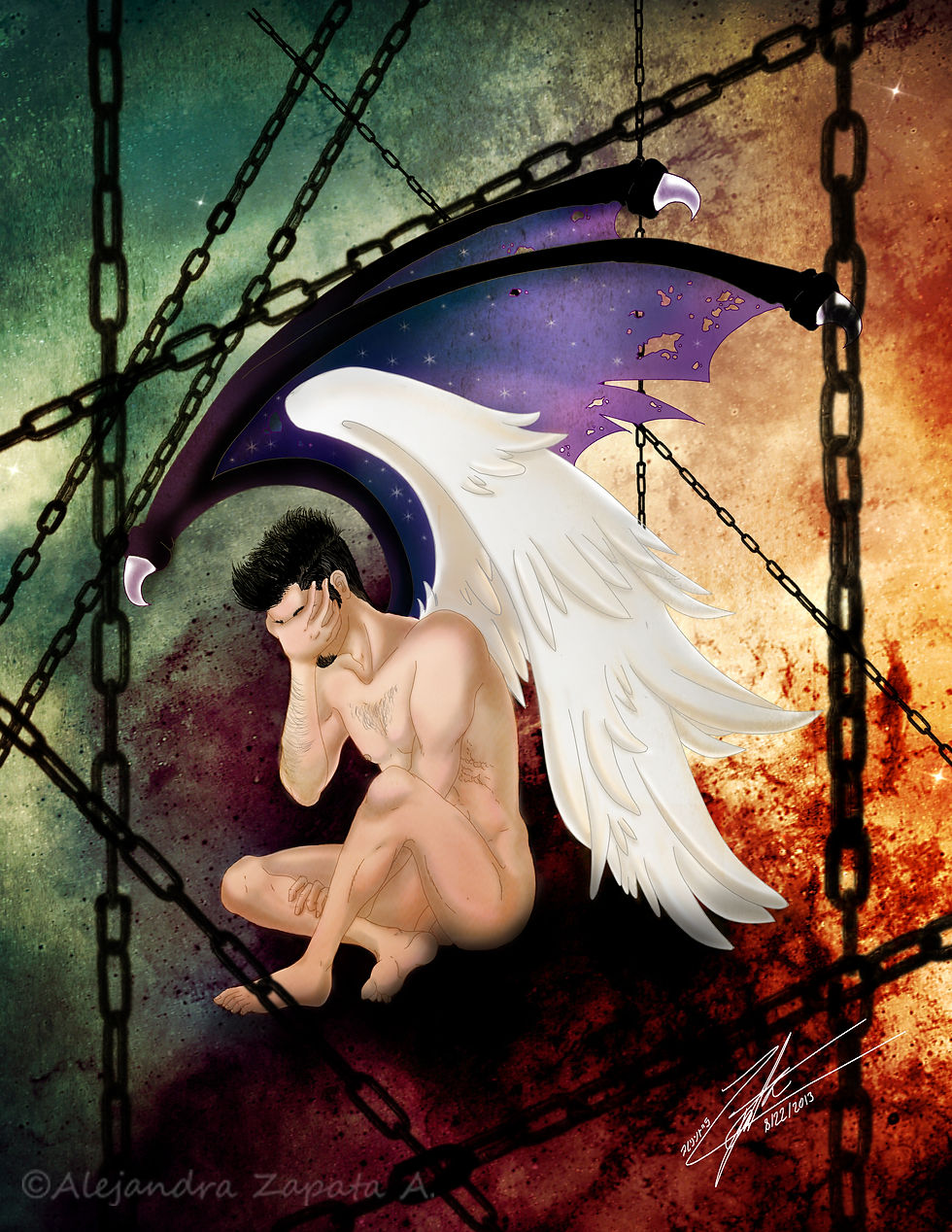 Fight between good and evil