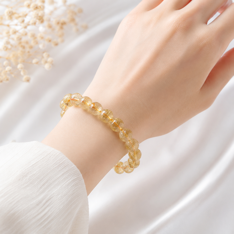 Thumbnail: Golden Rutilated Quartz | Venus Hair Stone