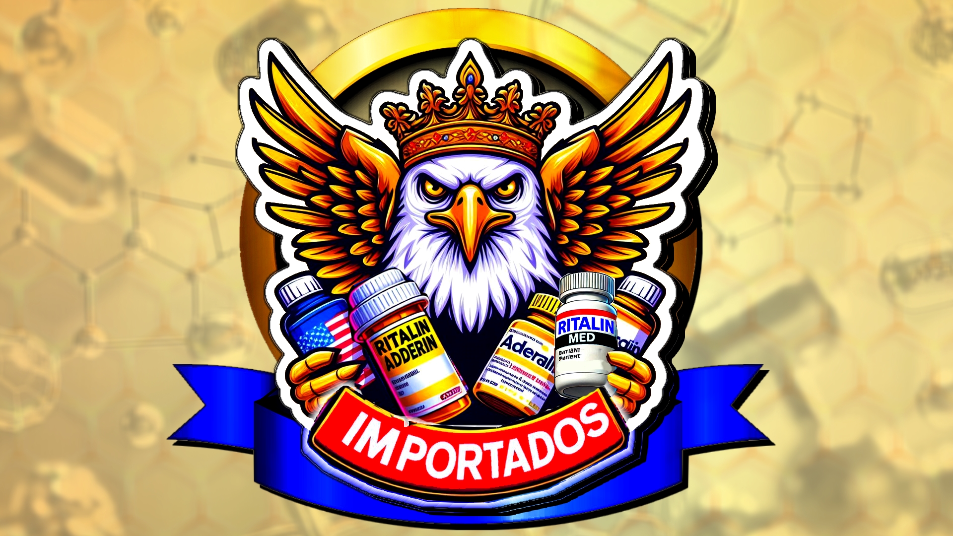 Subdivisão do ÆTHOS® — Linha Originals - Medicamentos importados de todos tipos (incluindo versões importadas de medicamentos nacionais, que estão na categoria Medicamentos, controlados, raros, etc.) - Como Adderall, Anfepramona, Opioides, Benzos e outros diversos. (Benzos, Ritalina importada, o próprio Adderall, quase sempre vêm 100 cápsulas!). Todos com cód. de barras e os padrões internacionais são rastreáveis de forma muito mais séria pelos respectivos fornecedores, garantindo a idoneidade e originalidade do produto. 
