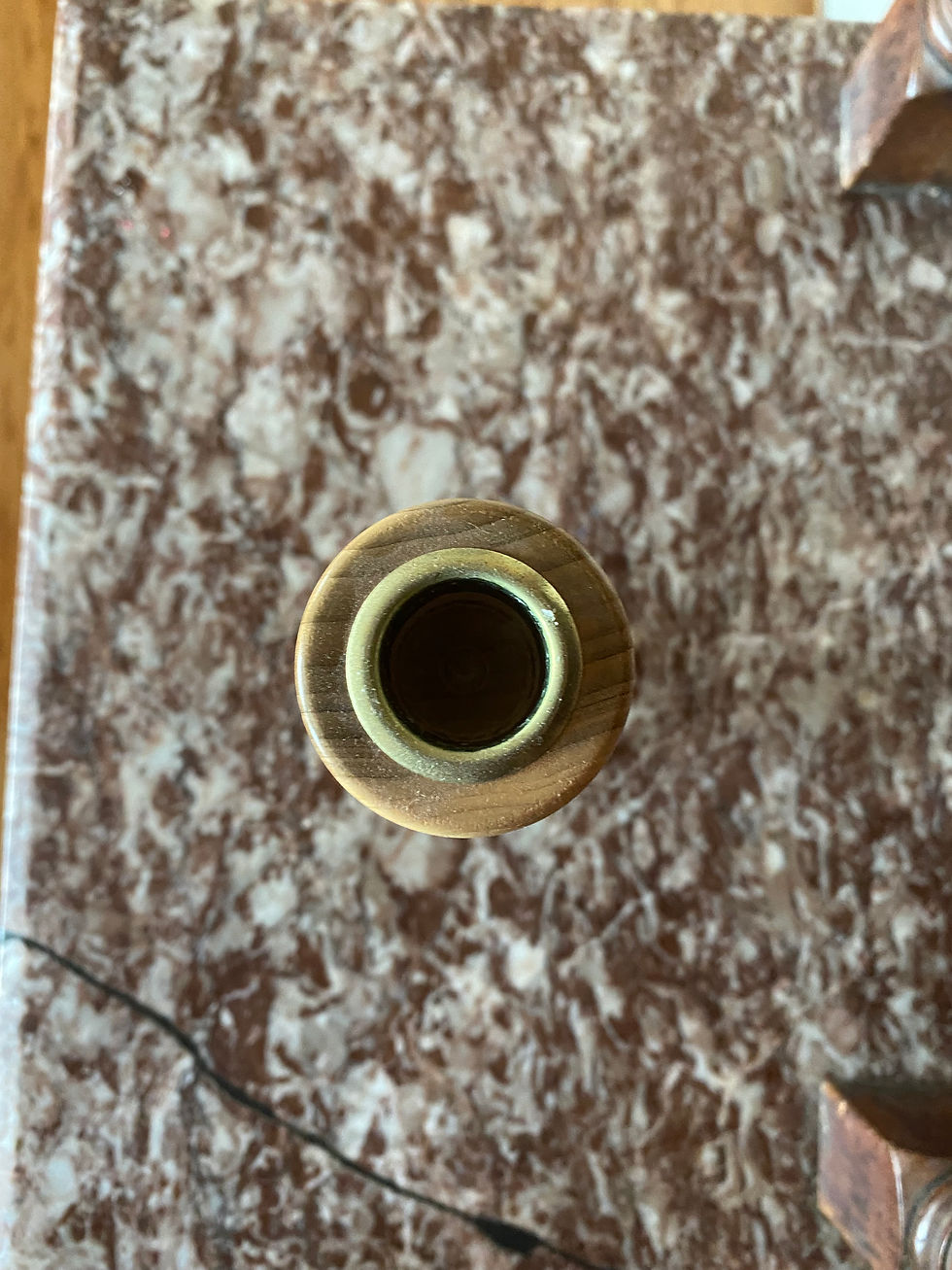 Thumbnail: Mimosa Hand Turned Candle Holder