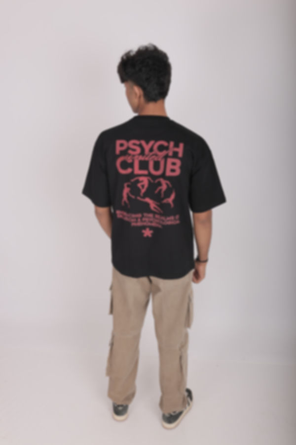 90’s Psych-club Oversized T-shirt